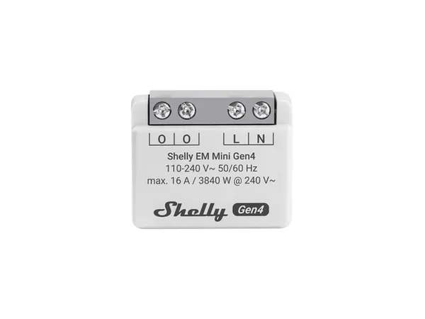 Shelly EM Mini GEN4 - Power Meter 16A